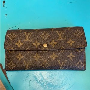 Brown Monogram Louis Vuitton wallet